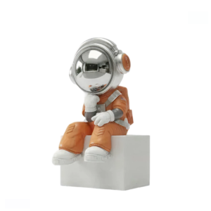 פסל אסטרונאוט דקורטיבי לעיצוב הבית