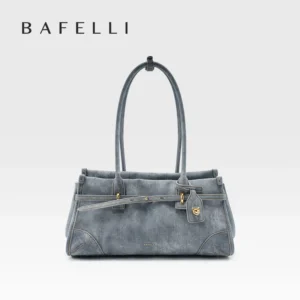 תיק עור אמיתי Bafeili SS26